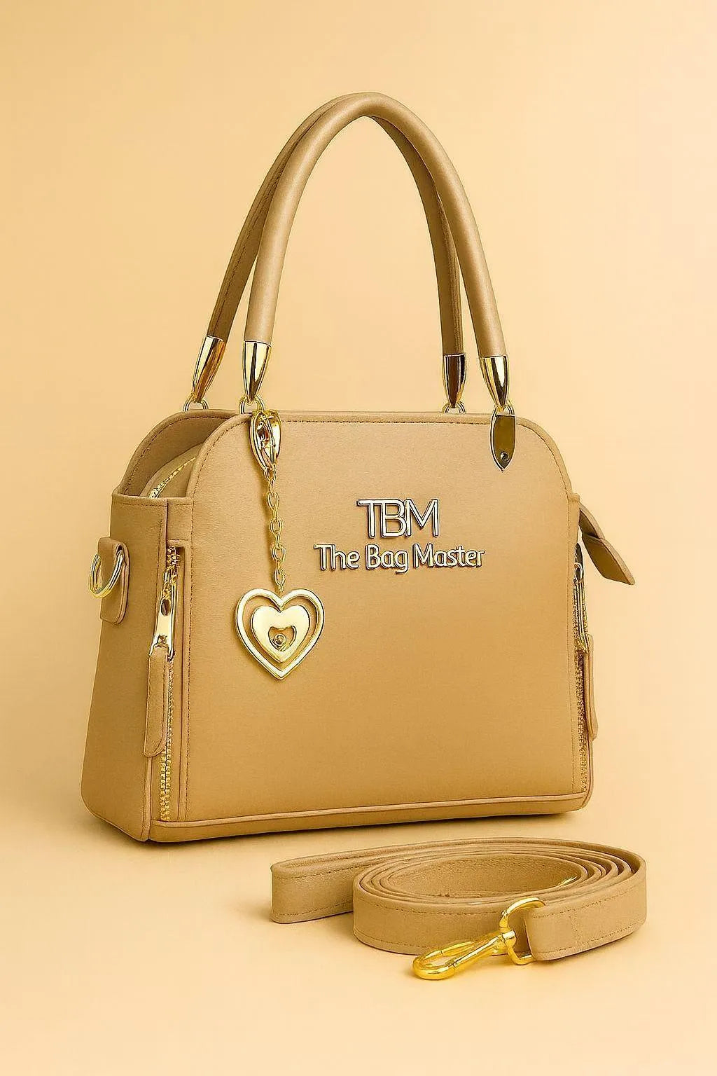 Women's PU Leather Plain Hand Bag