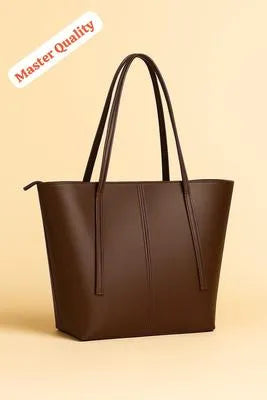 Women's Leather Plain Shoulder Bag Master High Quality