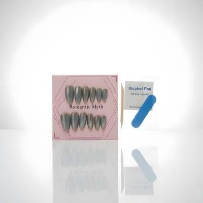 12 Pcs Premium Press-On Nails Set Stylish, Reusable & Easy to Apply