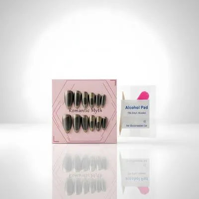 12 Pcs Premium Press-On Nails Set Stylish, Reusable & Easy to Apply