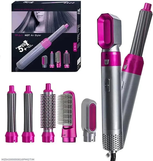 Smooth Salon Quality Hair Curler & Straightener 5 in 1