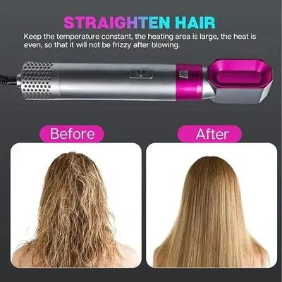 Smooth Salon Quality Hair Curler & Straightener 5 in 1