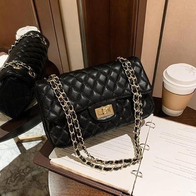 Girl's PU Leather Embroidered Shoulder Bag